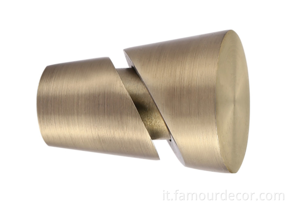 Explosive ultra-quiet geometric minimalist curtain slide